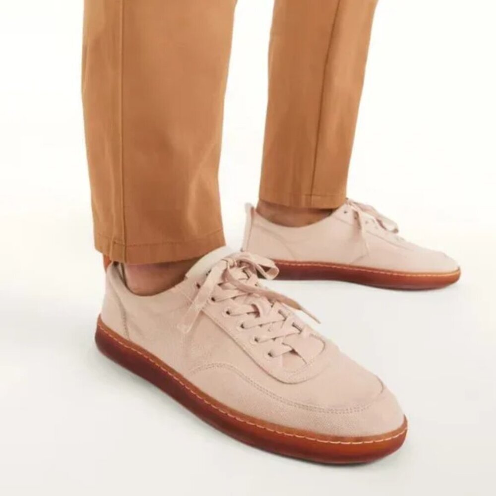 Everlane The‎ Tread Bare Sneaker Canvas Gum Sole Unisex Lightweight Shoe 12/10